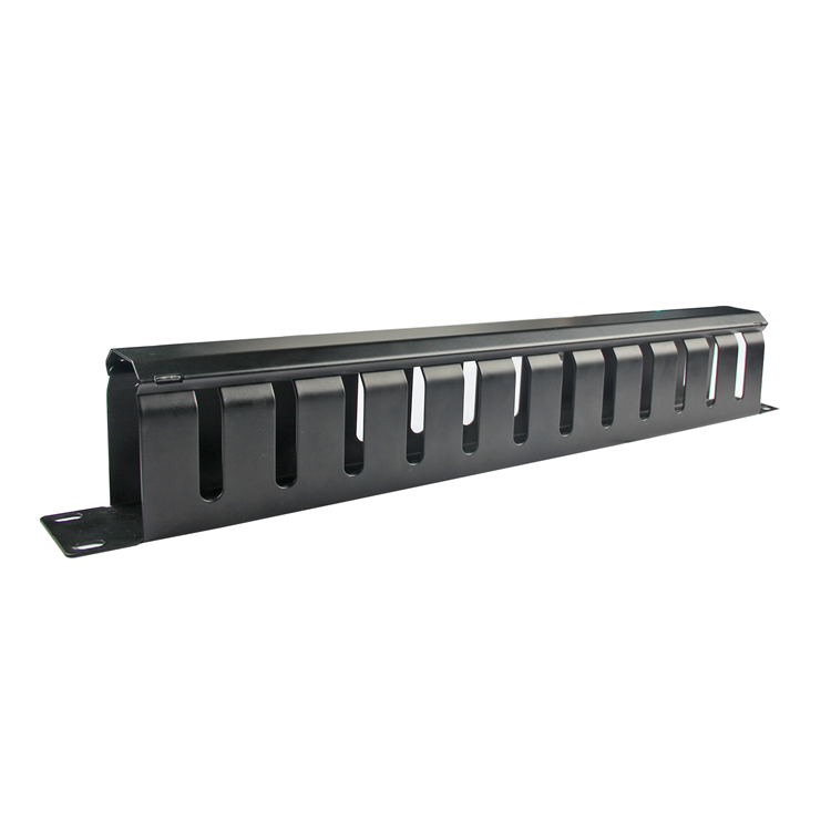 1U 19'' Cable Management Single Side SPCC Material
