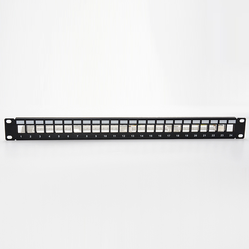 1U 19'' 24 Ports FTP Blank patch panel, SPCC 1.2MM