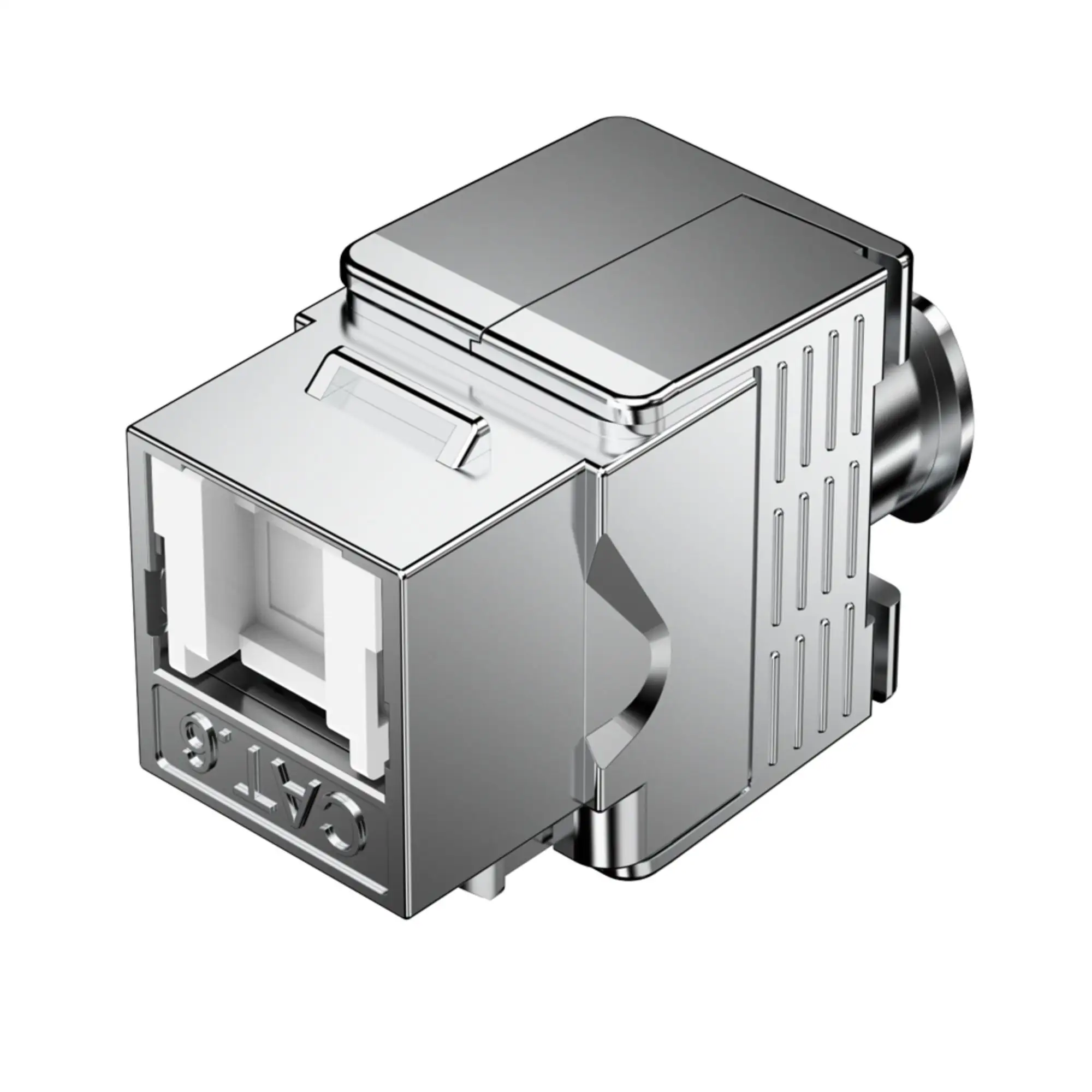 CAT.6A Toolless Keystone jack STP/FTP with Dust Shutter