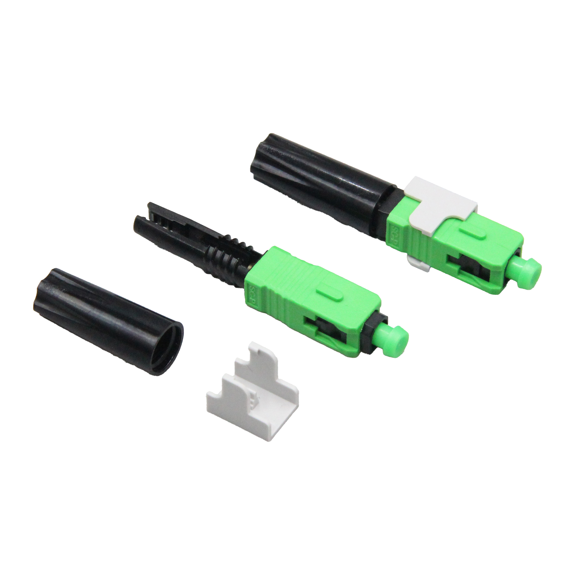 Telemax Fiber fast connector SC-APC / SC-UPC, Length 50mm