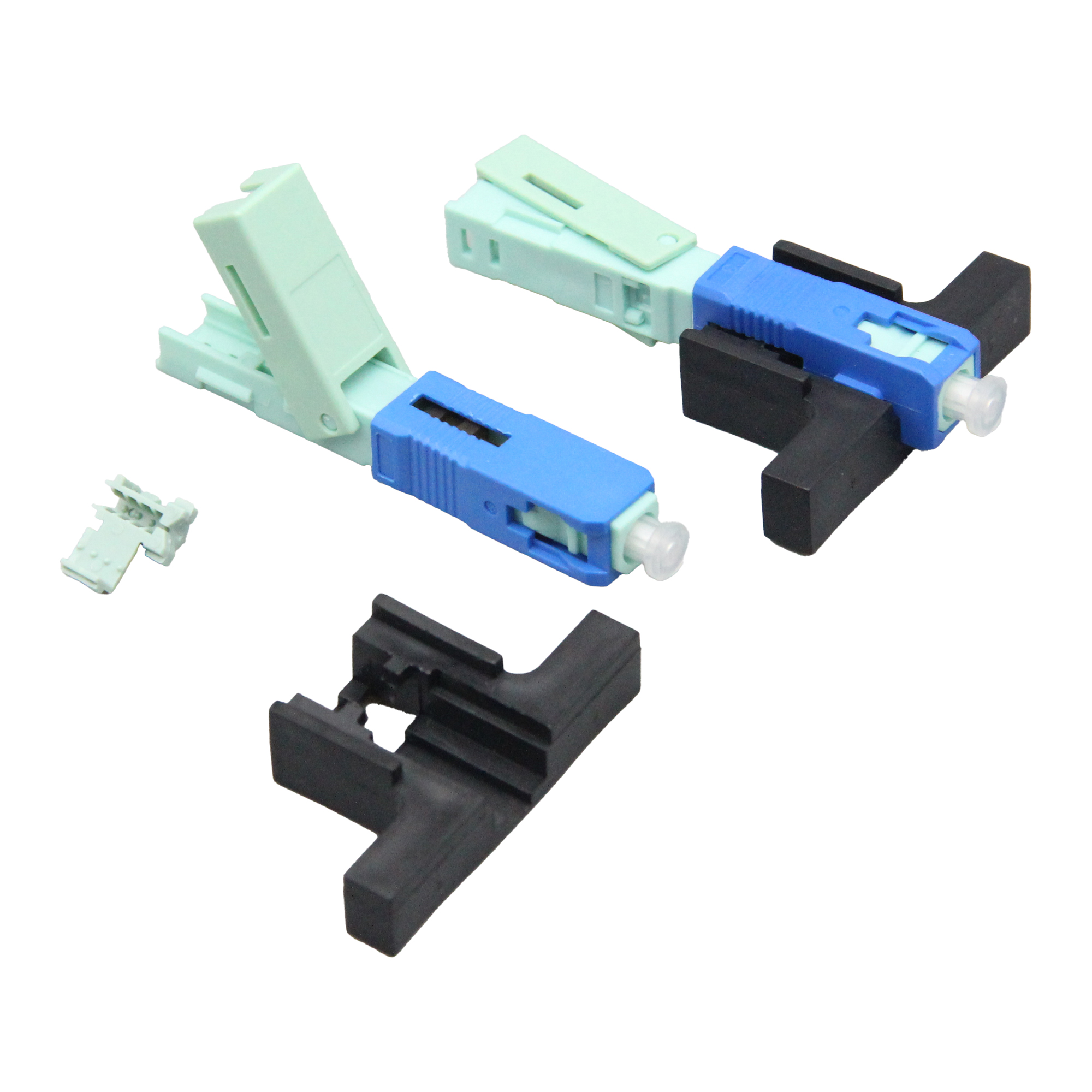 Telemax Fiber fast connector SC-APC / SC-UPC, Length 54mm, gland Type