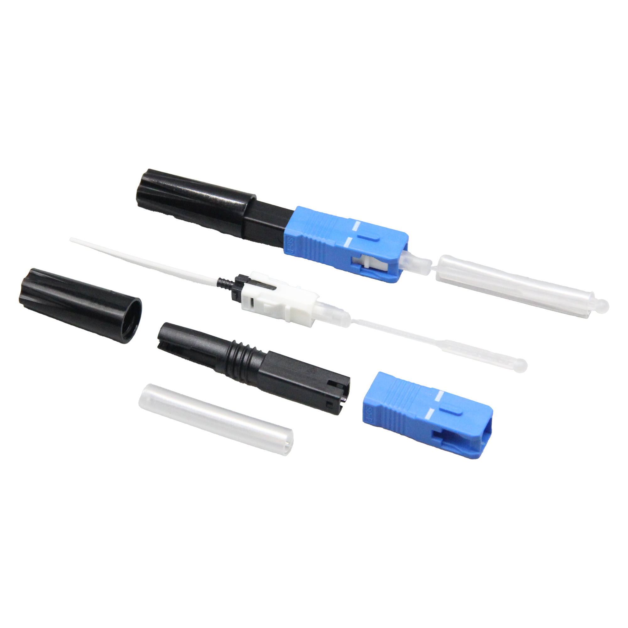 Telemax Fast Fiber Connector UPC/APC, Hot Splicing Type, Length 102mm